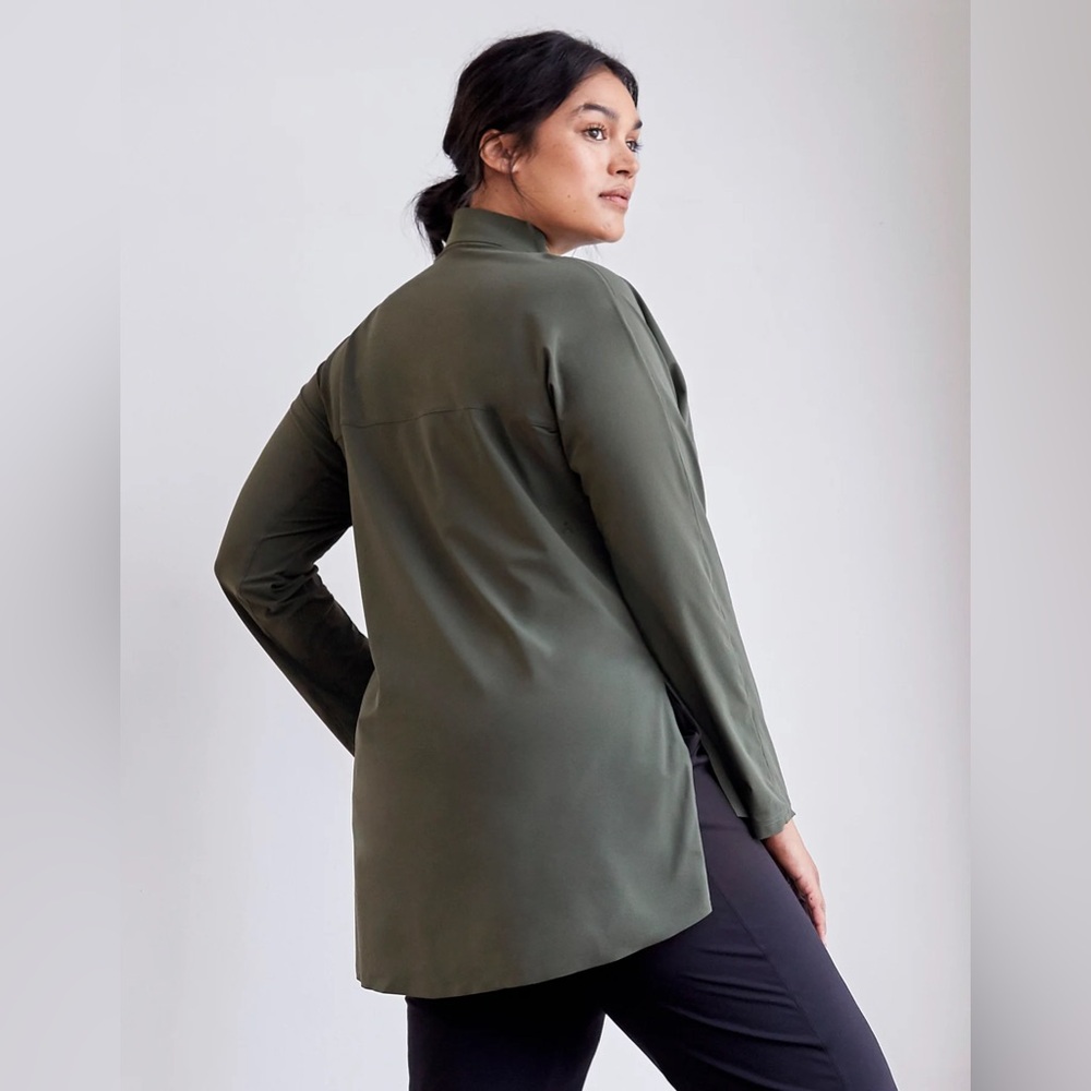 ADAY- Something Borrowed Shirt Moss Size L